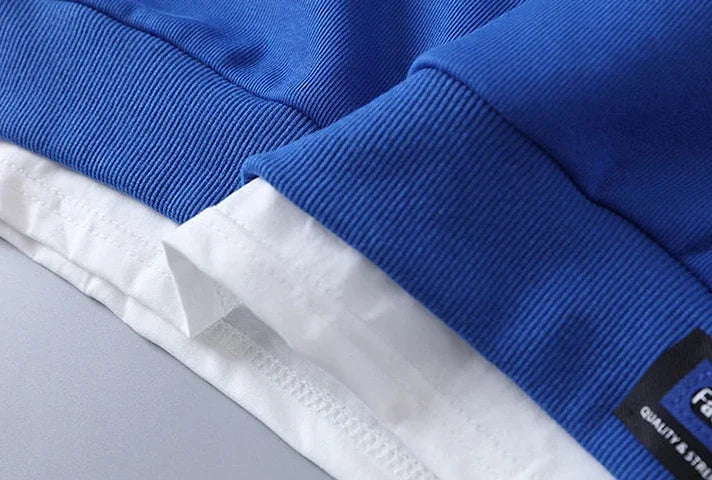 Men’s Alphabet Tracksuit Set – T-Shirt & Pants