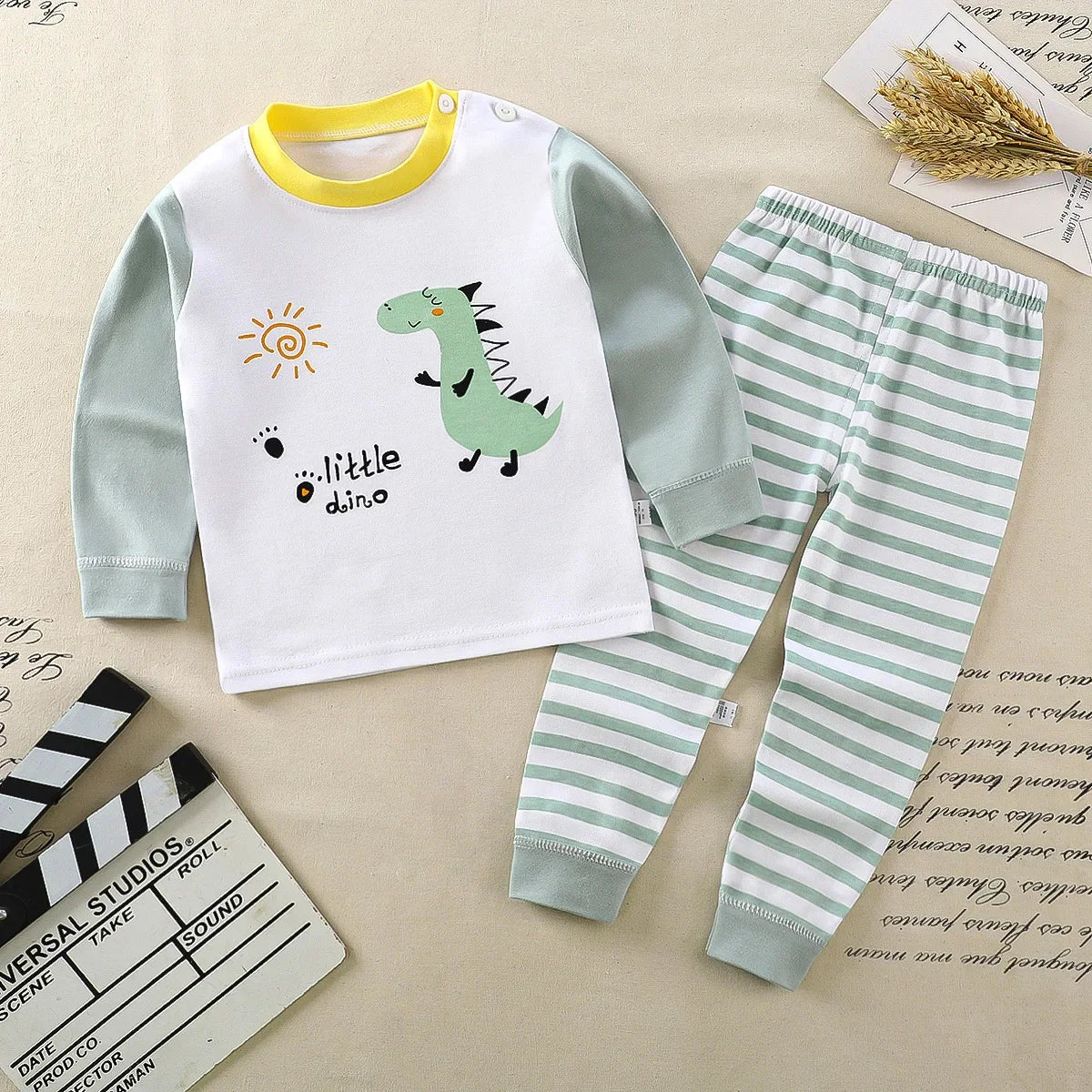 Cotton Kids Pajama Set – Soft Sleepwear for Boys & Girls